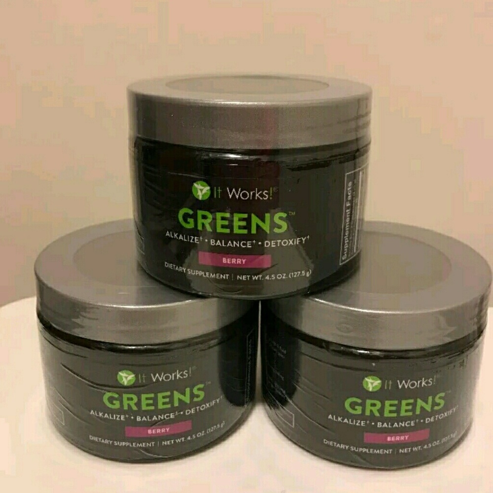 It Works! Greens in Berry Flavor